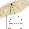 Nuevo diseño de paraguas de viaje ligero compacto automático